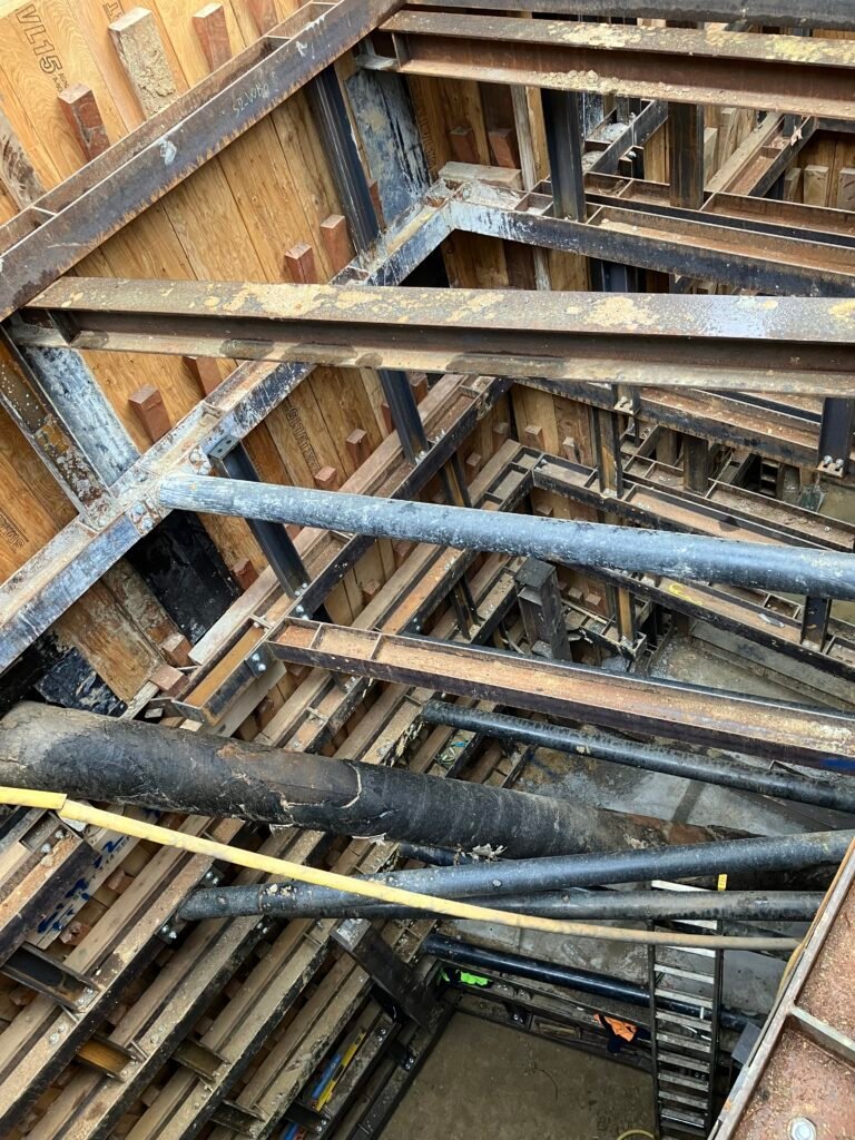 Elizabeth Street welding project